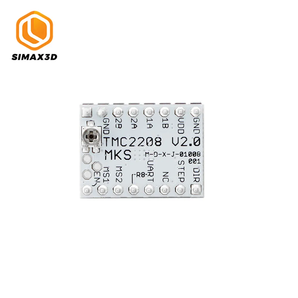 Simax TMC2208 V2.0 шаговый двигатель драйвер контроллер двигателя Модуль платы Stepstick 3D