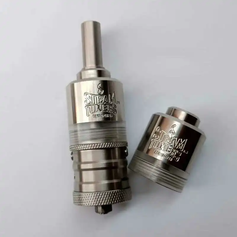 

SteamTuners bellcap for Flash e Vapor V4.5S+ RTA flash V4.5 RTA Tank stainless steel bellcap Atomizer Vape accessory