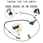 40-контактный ЖК-кабель lvds для ноутбука, сенсорный кабель 1422-01CR000 для Asus S550 S550C S550CA CB см V550C CA R550CA 1422-01CW000, гибкий кабель для видеозаписи