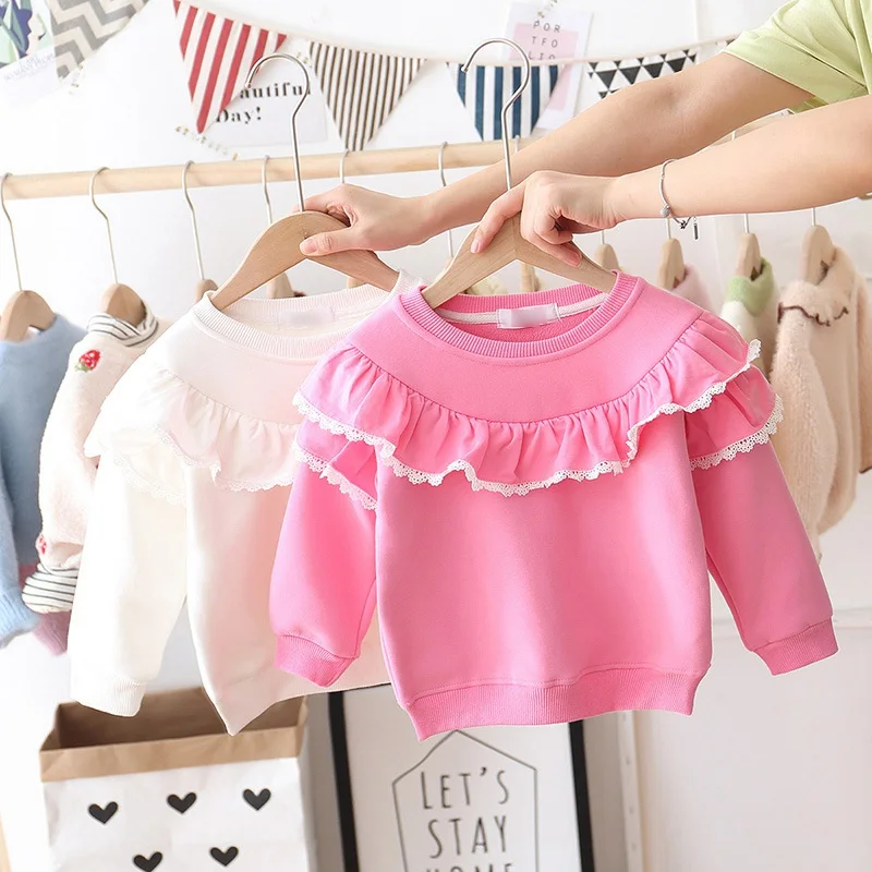 2019 осенне зимний детский свитер для маленьких девочек бархатный пуловер с