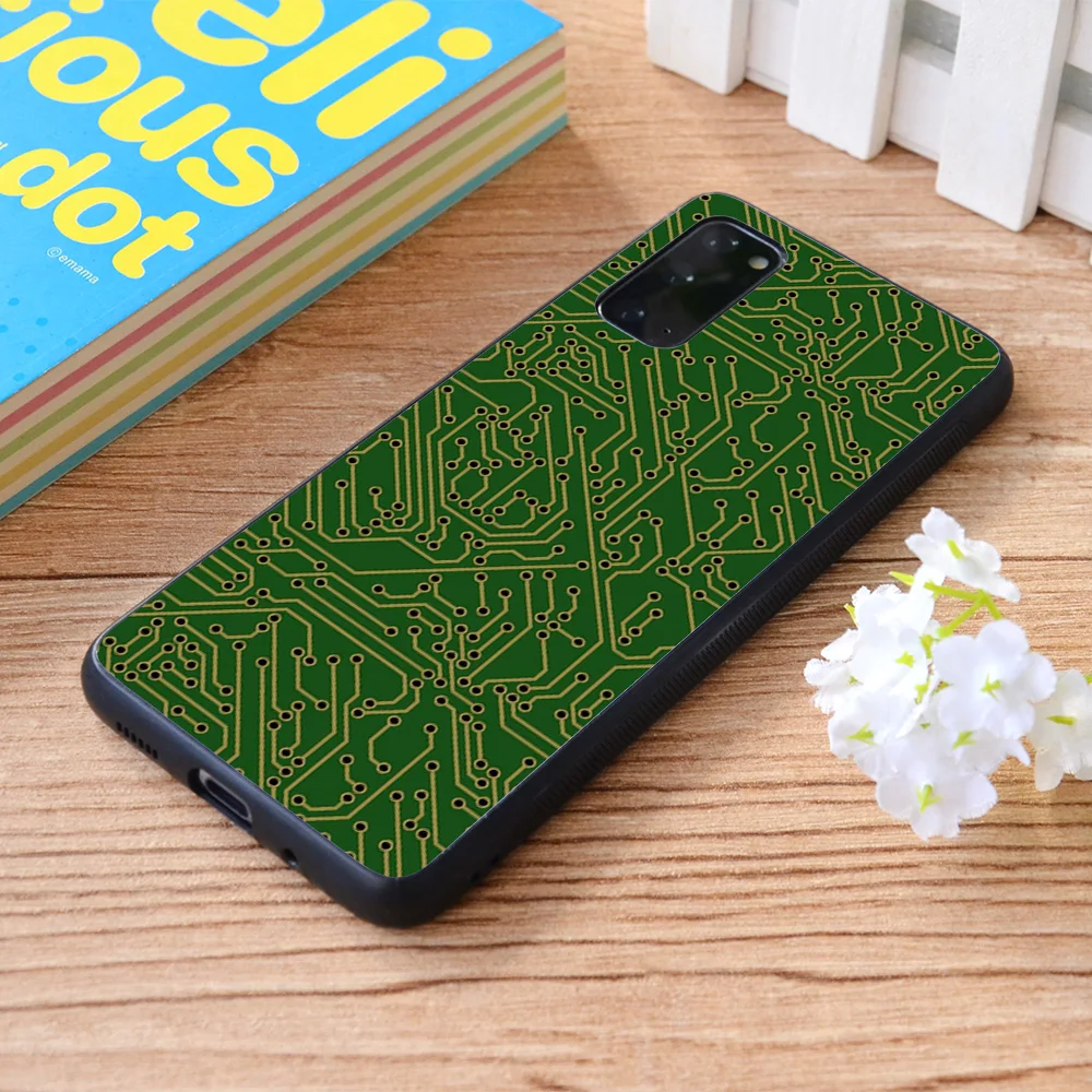 

For Samsung Galaxy Short Circuit Board Socks Soft TPU border Samsung Galaxy Case