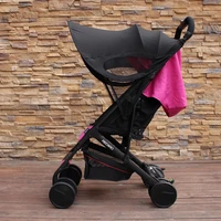 universal baby stroller accessories colorful sun visor canopy cover sun shade canopy uv resistant umbrella for yoyo yoya pram