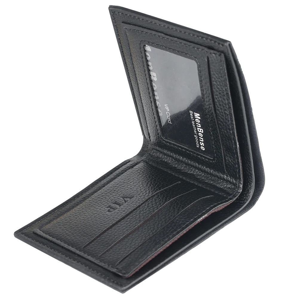 Pocket Watch Wallet Set Hollowed Out Mechanical Hand Wind Pocket Watch Leather Wallet for Father Husband Boyfriends