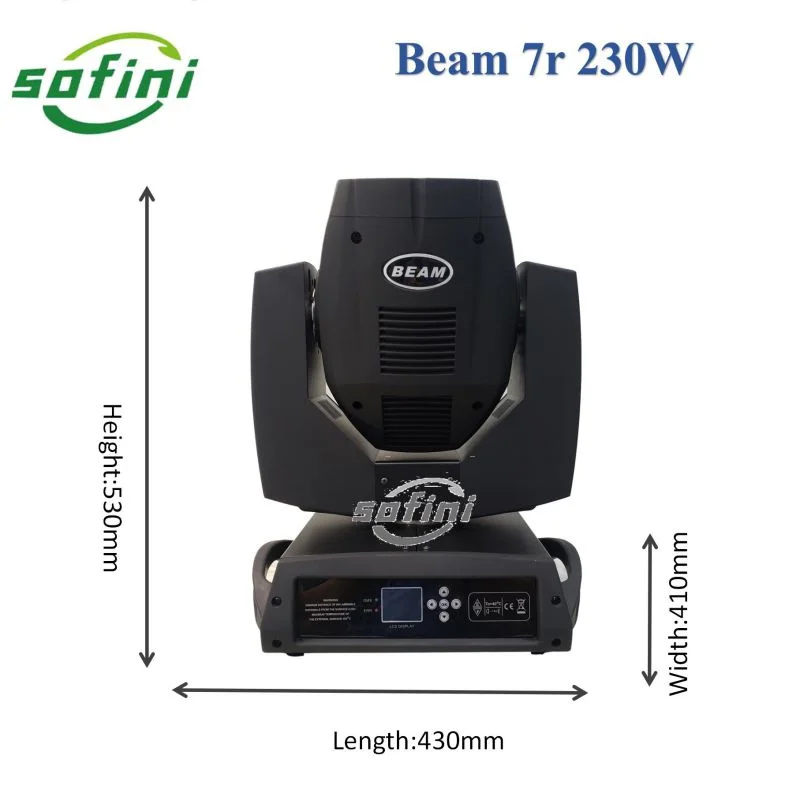 0 налог луч 7r 230 Вт движущаяся голова с острой лучом ключевая модель Lybe Beam для