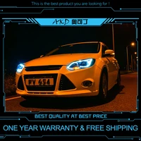 car styling headlights for ford focus led headlight 2012 2014 head lamp drl signal projector lens automotive accessories