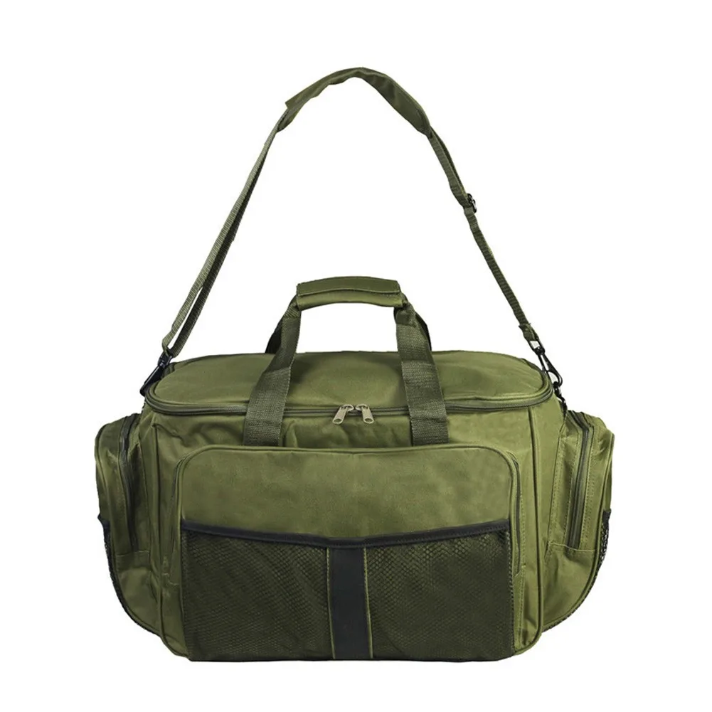 

Large Capacity Fishing Tackle Bag Waterproof Storage Case Outdoor Shoulder Bags Travel Hunting Shoulder Bag Fishing Bags