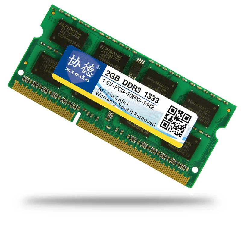 Высококачественная оперативная память xiede для ноутбука DDR3 1333 МГц 8 ГБ 4 2 Sodimm Memoria