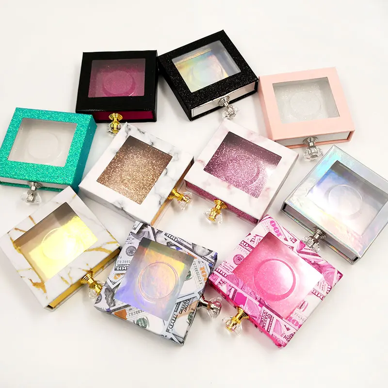 

Iflovedekd NEW 10/20/30 Pcs 3d Mink Lashes Lash Boxes False Eyelash Packaging Custom Logo Empty Case Bulk Vendor