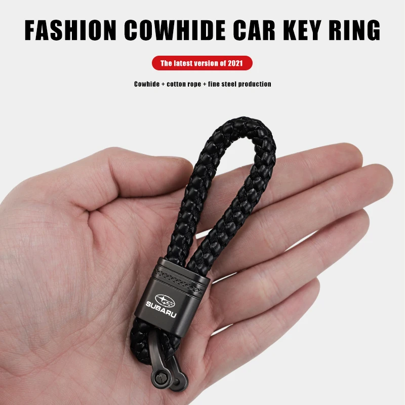 Брелок из цинкового сплава для автомобильных ключей вязаный брелок Subaru Crosstrek Legacy
