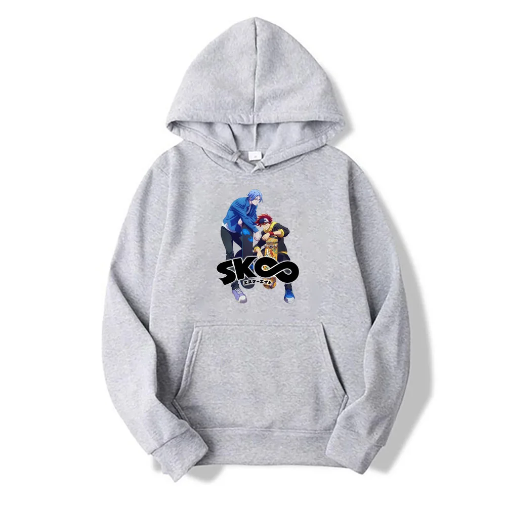 

2021 Fashion Hooded Sports Print SK8 the Infinity Streetwear Top