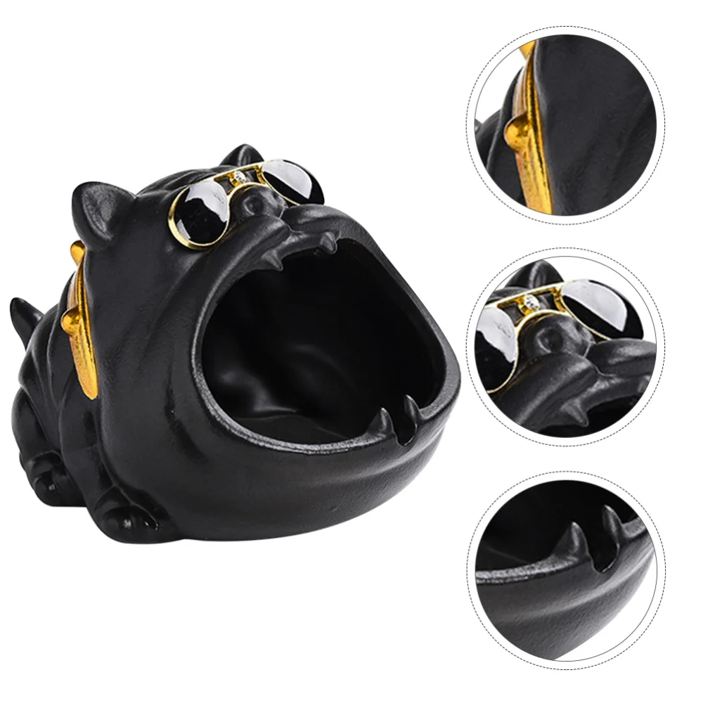 

1pc Cool Dog Shape Ashtray Creative Household Ashtray Cigarettes Ash Holder