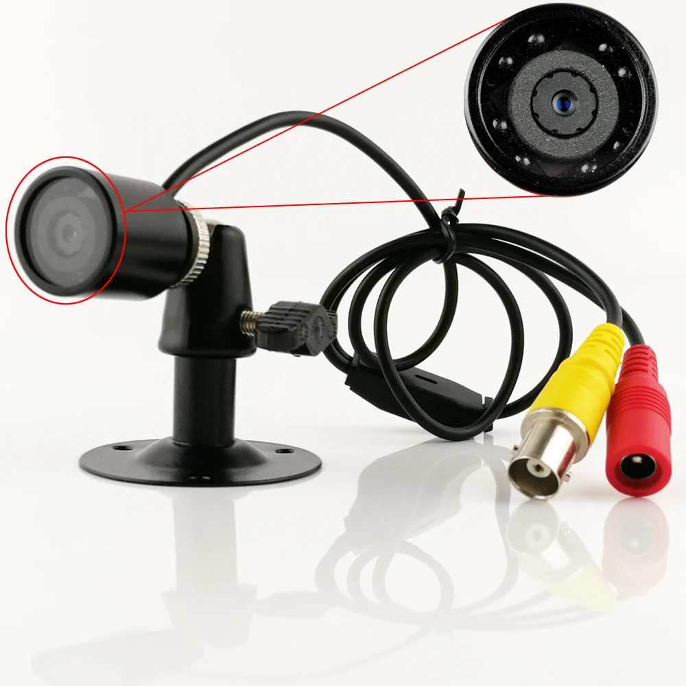 HD 720P AHD мини камера металлический Bulllet 940nm ИК ночного видения домашняя