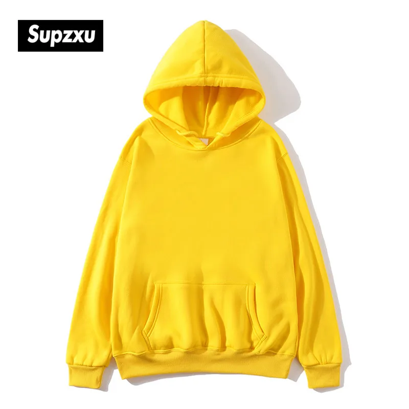 

2021 Brand Men's Hoodie Sweatshirt Men's and Women's Solid Color Long Sleeve Hoodie Sweatshirt Casual Pullover