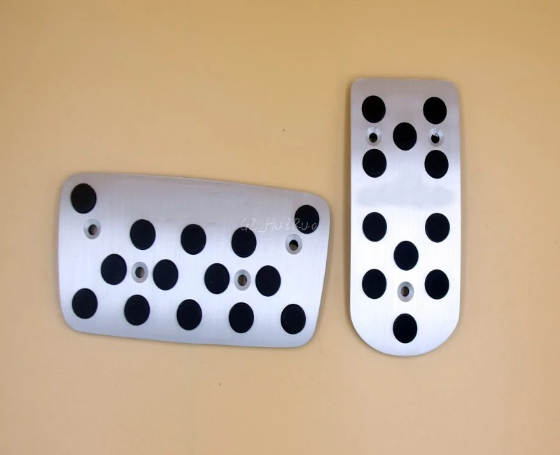 Высокое качество алюминиевого сплава Авто ускоритель тормоз ног педали наклейки