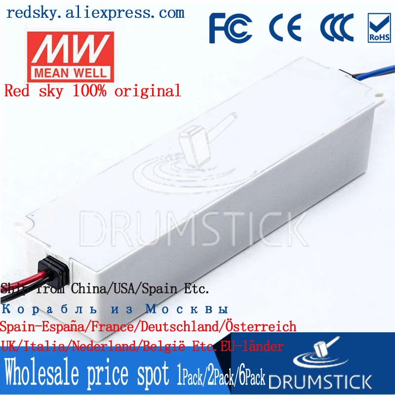 Бренд MEAN WELL представляет LPC-100-1400 72V 1400mA meanwell LPC-100 100 8 W один Выход светодиодный