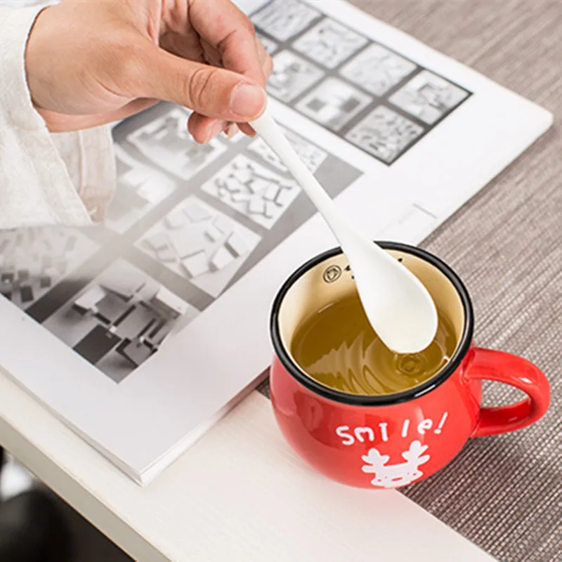 1 шт. креативная Милая керамическая кружка случайные разные стили Мультяшные