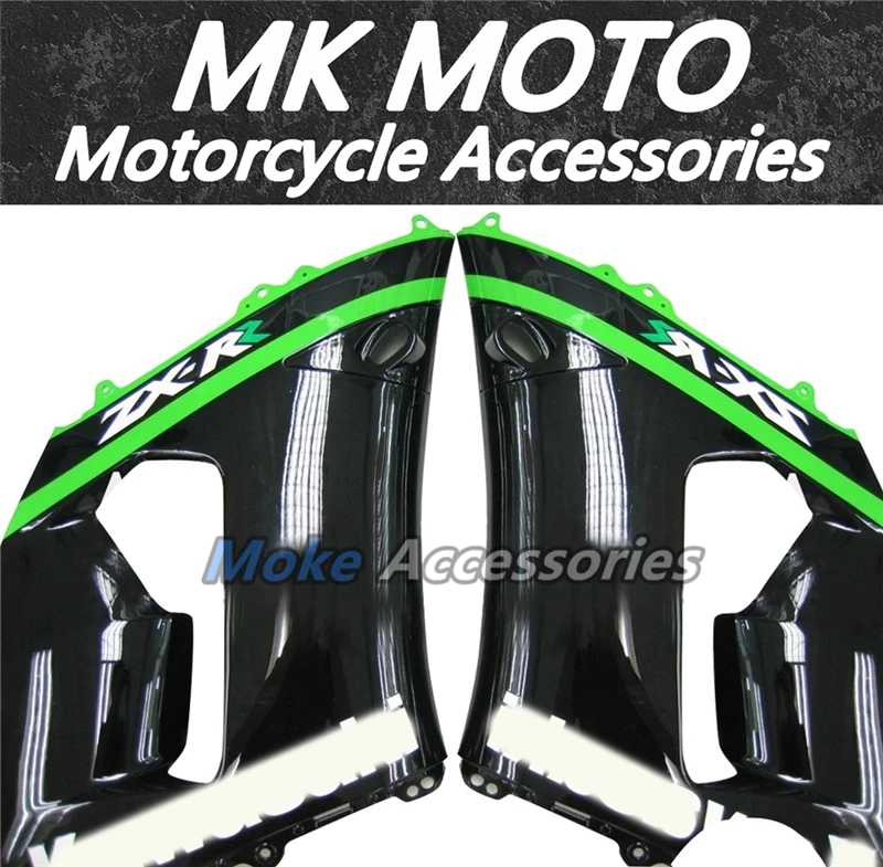

Motorcycle Fairings Kit Fit For Kawasaki zx-6r 2005-2006 636 Ninja Bodywork Set Black Green