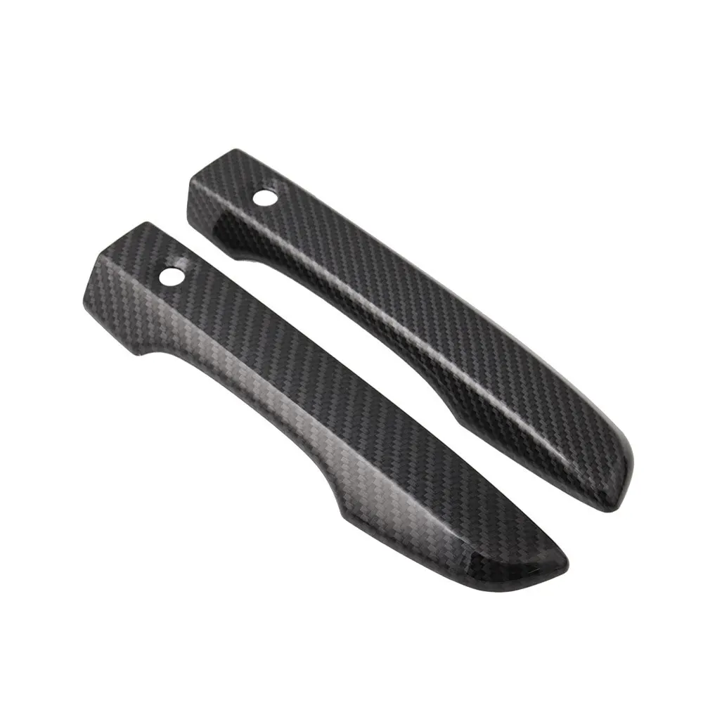 

TiOODRE High-Quality New Car Door Handle Carbon Pattern Modified Door Handle Premium Material Auto Door Handle Protector