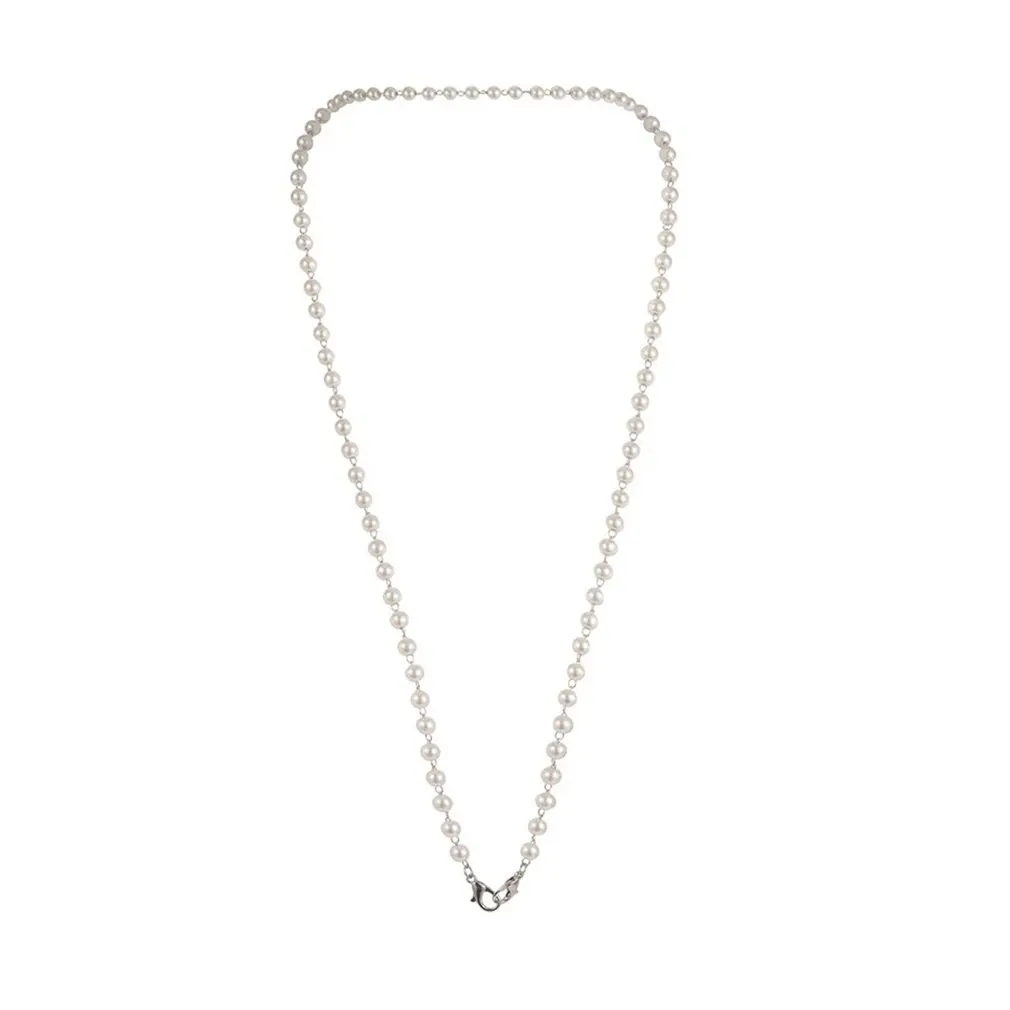 

Fashion Pearl Anti-lost Mask Hanging Chain Hanging Neck Glasses Chain Female Durable Necklace Lightweight