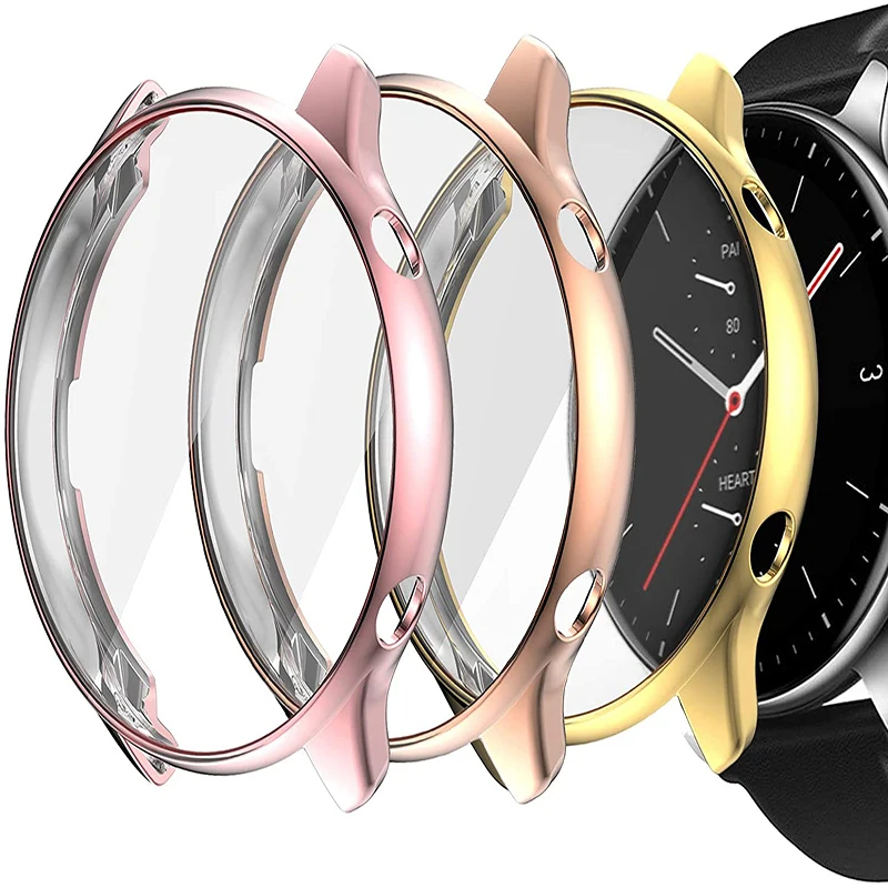 Protective Cover Case For Amazfit GTR 2e GTR2 Full Screen protector For Xiaomi Huami Amazfit GTR2e GTR 2 Accessories TPU Cases
