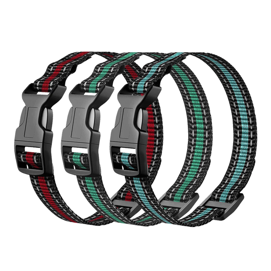 Нейлоновый собачий ошейник Светоотражающий Поводок для домашних животных