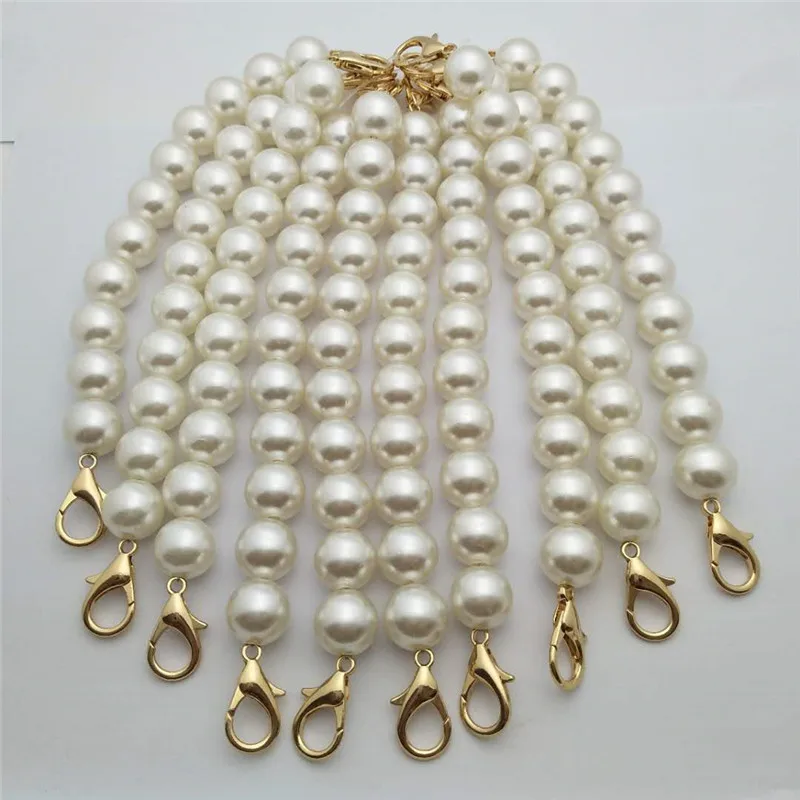 Ручка с белым жемчугом для сумок ремешков и цепочек 10 шт. 16 мм аксессуары ручной