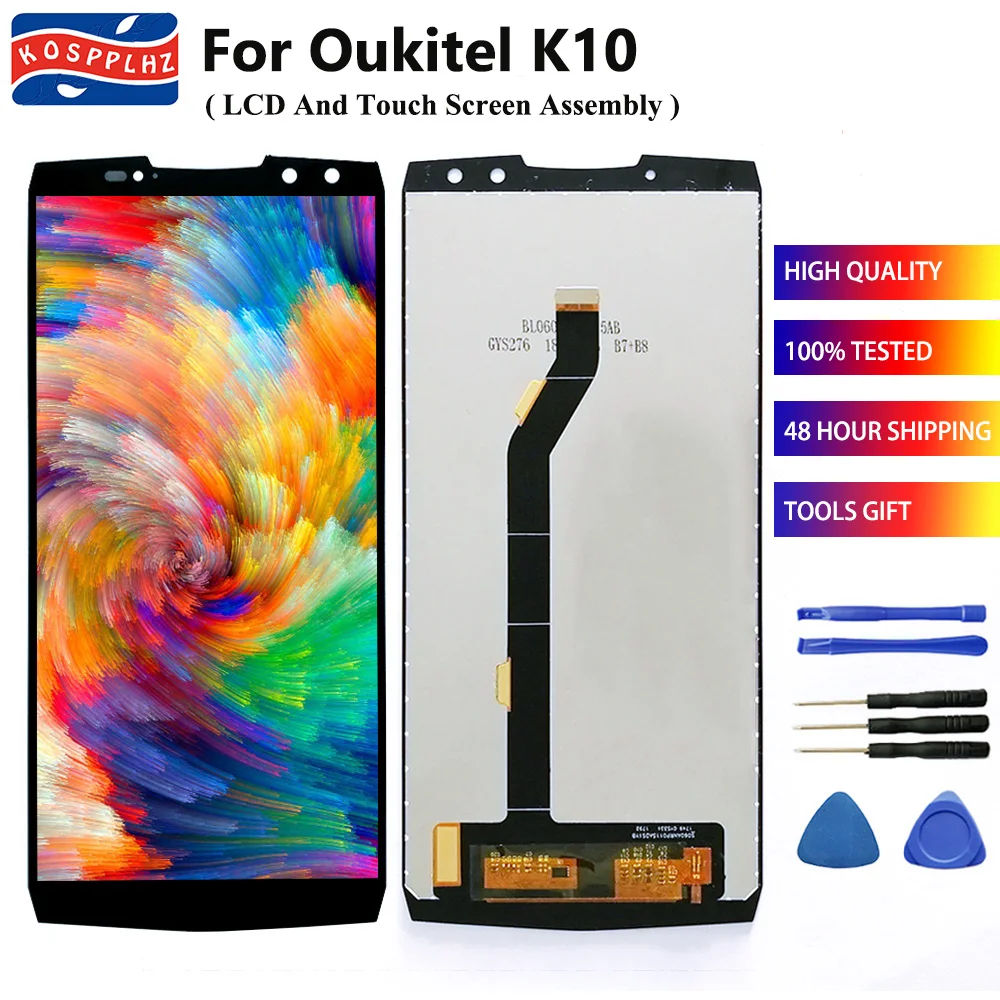 Высокое качество для OUKITEL K10 ЖК дисплей Дисплей + кодирующий преобразователь
