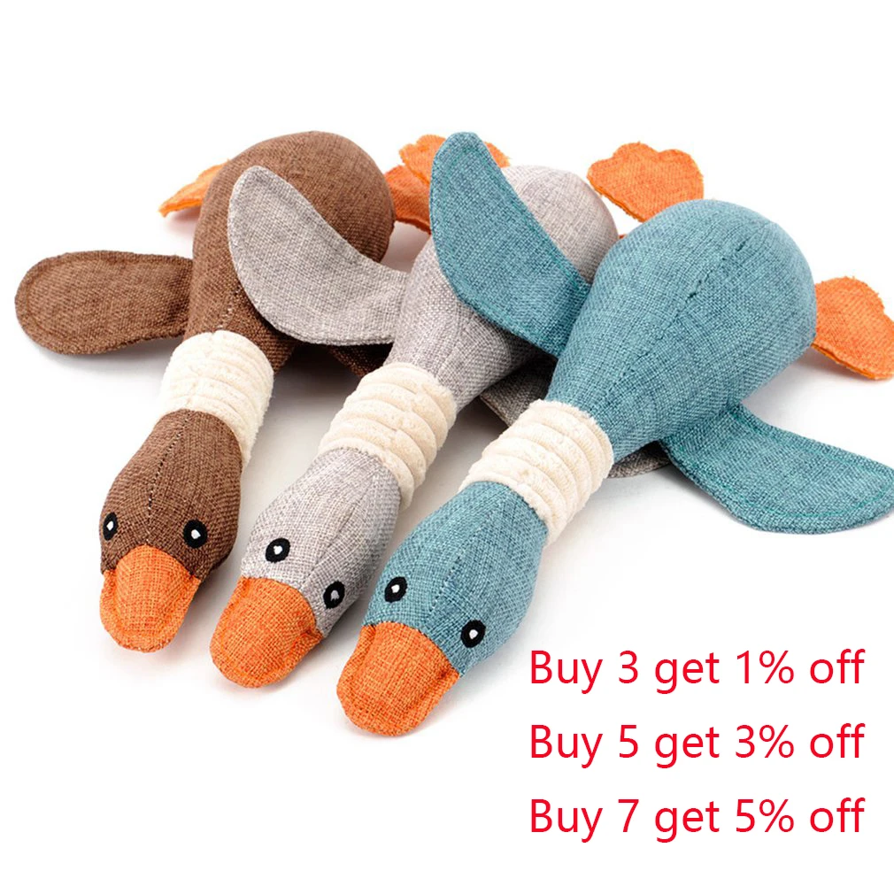 

Игрушка-пищалка для собак, дикая гусиная игрушка, чистящие зубы, для щенков, товары для тренировок, аксессуары для собак, 30 см