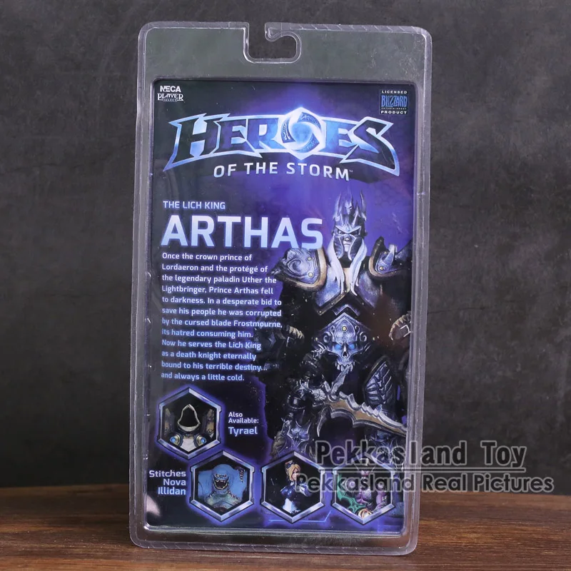 NECA &quotHeroes of The Storm&quot Король лич Артас ПВХ фигурка Коллекционная модель игрушки 7
