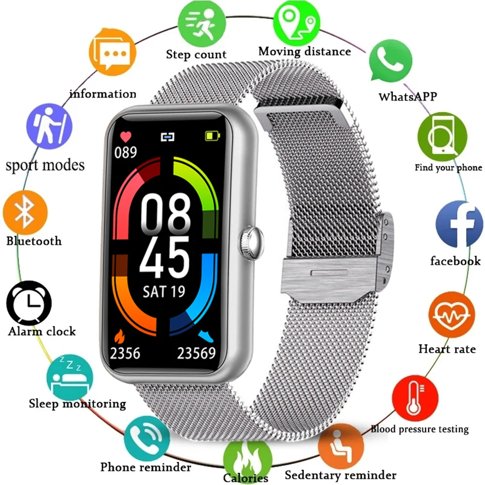 

New Smart Watch Men Women Smart Band Color Screen Full Touch Fitness Bracelet Sport Watches For Women Huawei Official Store