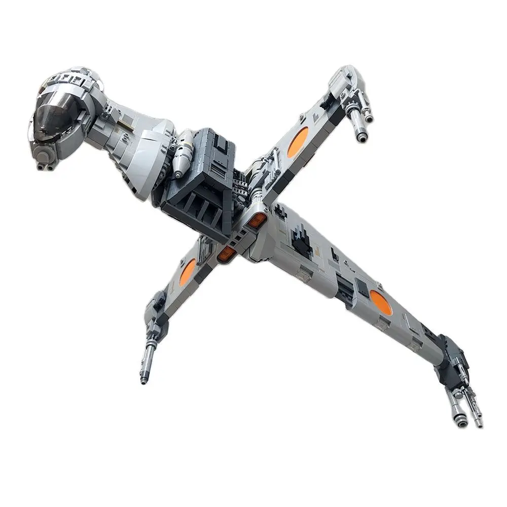 MOC 05045 18137 B Wing Fighting terstar истребитель X масштаб Minifig космический корабль перехватчик