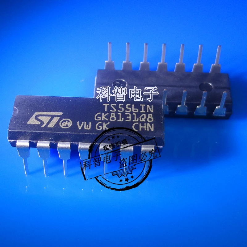 10 шт./лот 100% новый и оригинальный TS556IN TS556CN TS556 DIP14