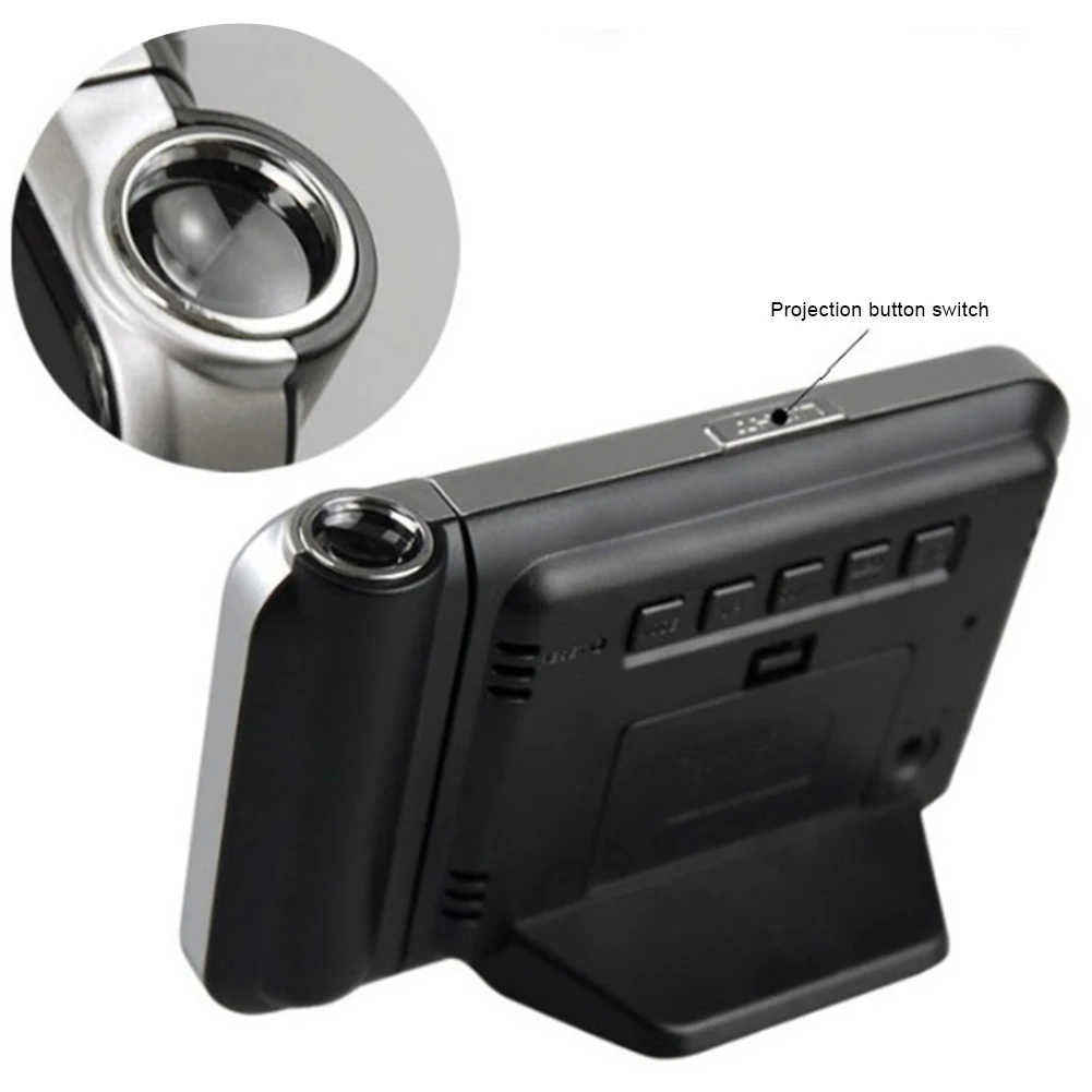 Будильник со светодиодной проекцией|Цифровые и аналого-цифровые часы| |