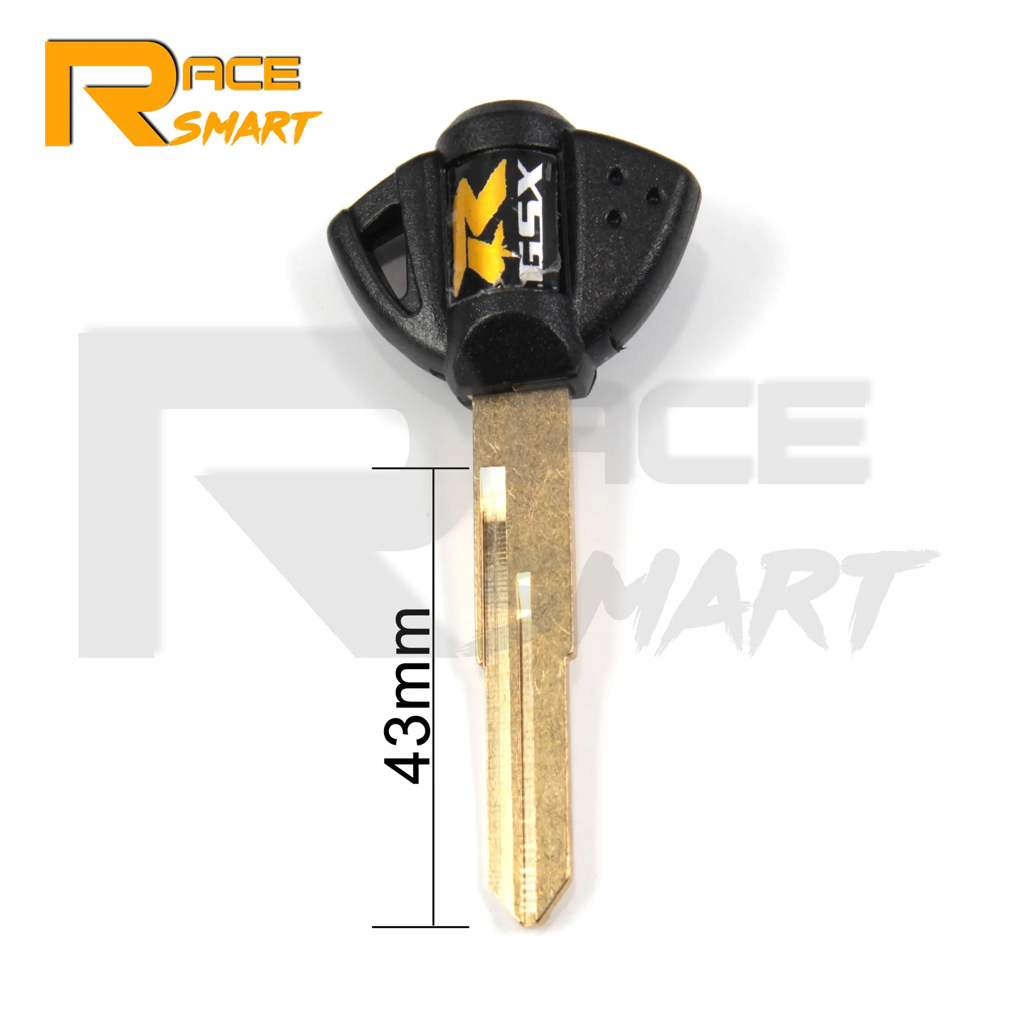 43 мм мотоцикл без выреза пустой ключ для SUZUKI GSXR600 GSXR750 GSXR1300 Brutale Blade Keys HAYABUSA GSX R1300 GSXR