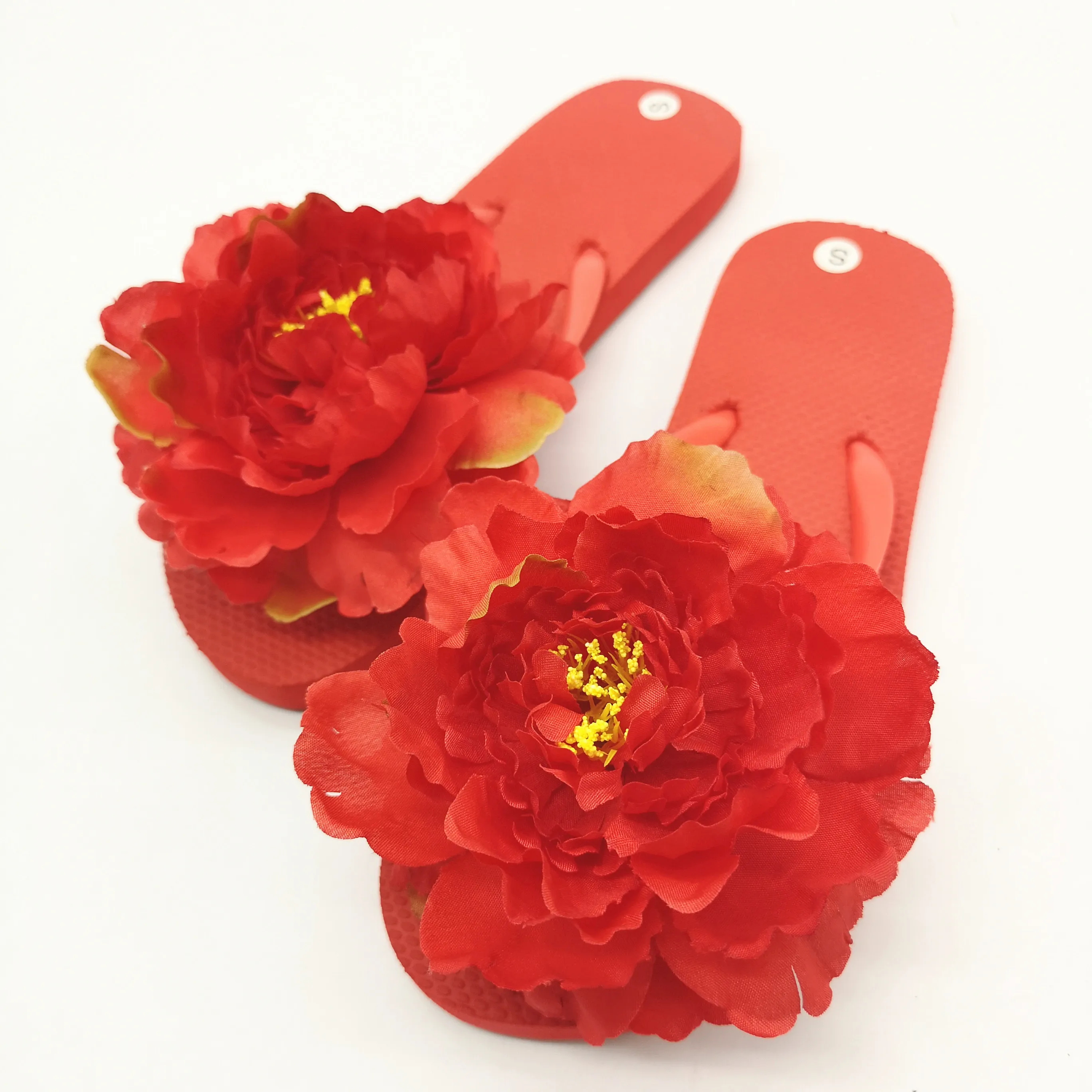 HAHAFLOWER/милые женские шлепанцы; Новинка; пляжная обувь на платформе; женские Летние вьетнамки; большие размеры 35-45