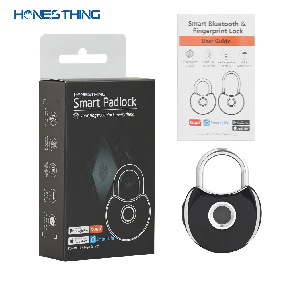 Умный Замок HonesThing с отпечатком пальца биометрические сейфы портативный USB