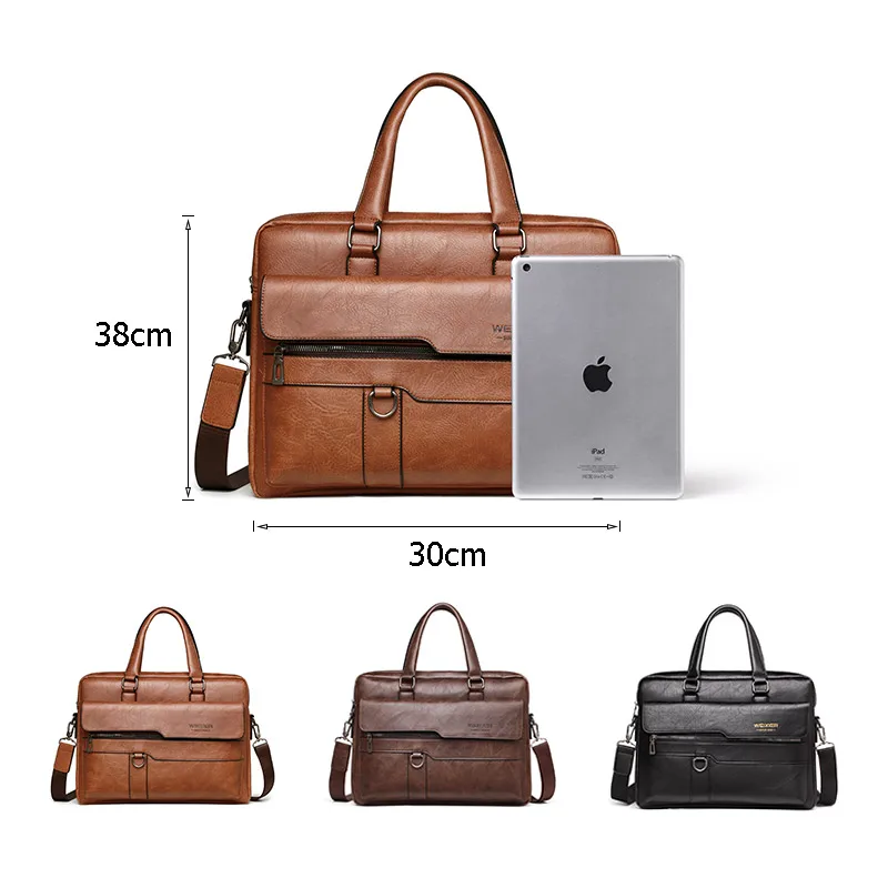 casual mens bag shoulder bags men briefcase messenger bag handbags 14 laptop bag mens briefcases office business tote bag free global shipping