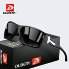 Солнцезащитные очки DUBERY мужские, классические Поляризационные солнечные аксессуары в квадратной оправе, с блокировкой УФ излучения, для вождения, 2021
