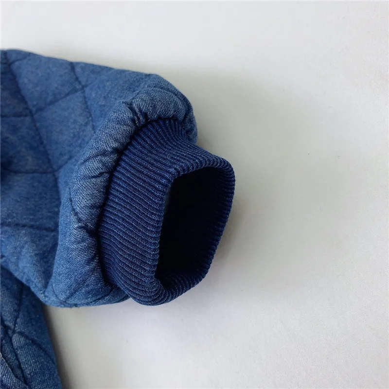 

MILANCEl 2021 Baby Boys Clothes Infant Girls Coat Toddler Boys Denim Jacket Fashion Baby Outfit