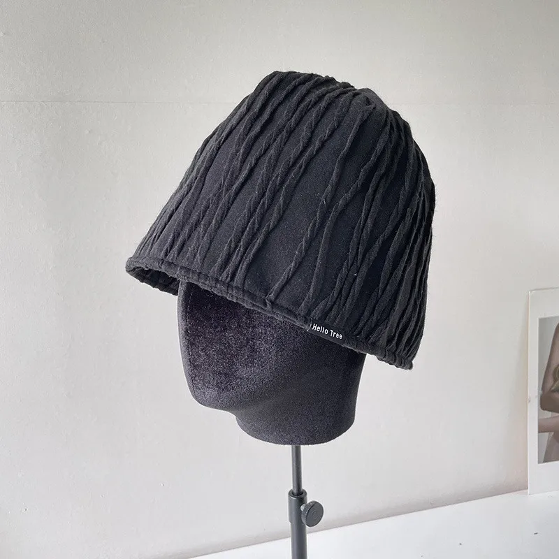 

202107-xx new ins dark Cool fashion stripe street lady bucket cap men women leisure hat