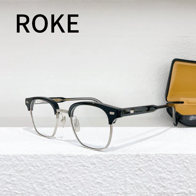 

GENTLE MONSTER GM Glasses Frame Women Blue Light Blocking Prescription Designer Fashion Myopia ROKE Clear Eyeglasses For Men