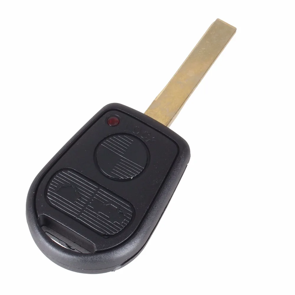 Чехол для автомобильного ключа KEYYOU чехол-брелок BMW 1980-2002 Z3 M5 750iL 740iL 540i с 2 кнопками