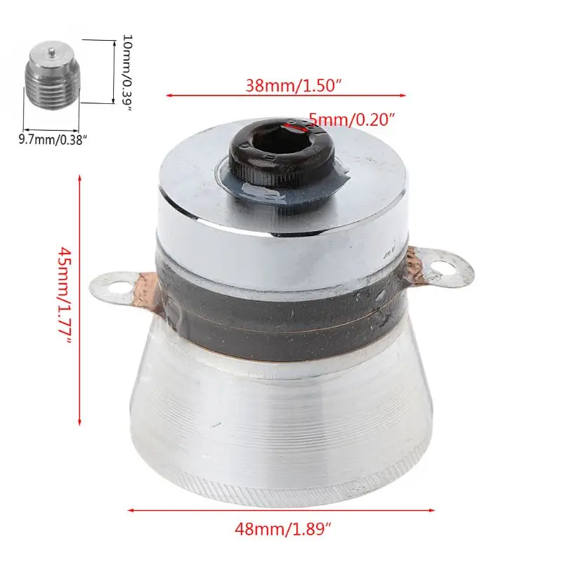 

60W 40KHz Ultrasonic Piezoelectric Cleaning Transducer Cleaner High Performance
