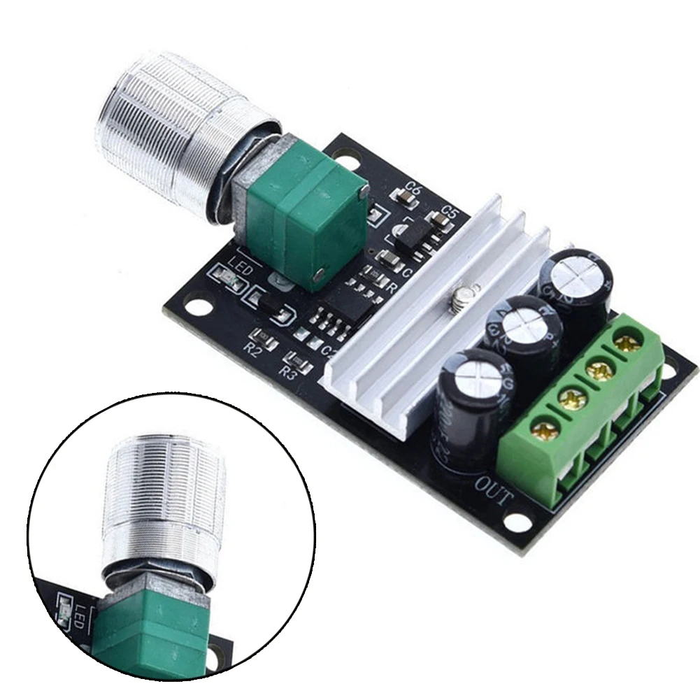 DC 6-28 V 12 24 3A PWM Control Switch Driver Of Engine Speed Regulator Variable Fan Adjustment For Motor Governor Tools | Обустройство