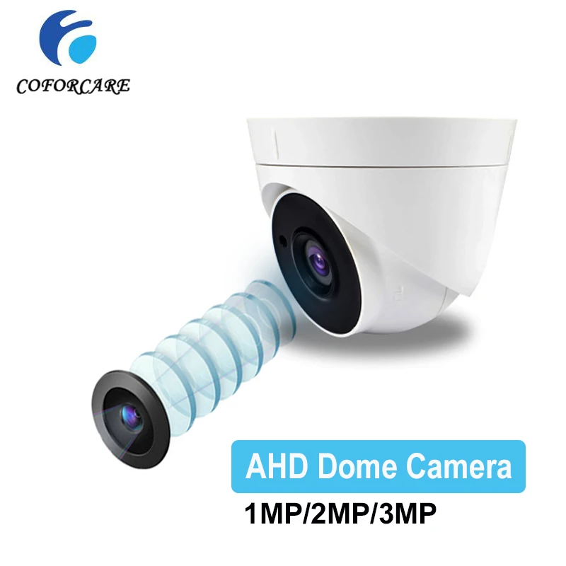 COFORCARE 1080P AHD CCTV купольная камера видеонаблюдения HD CMOS AHD/TVI/CVI/аналоговая 4 в 1
