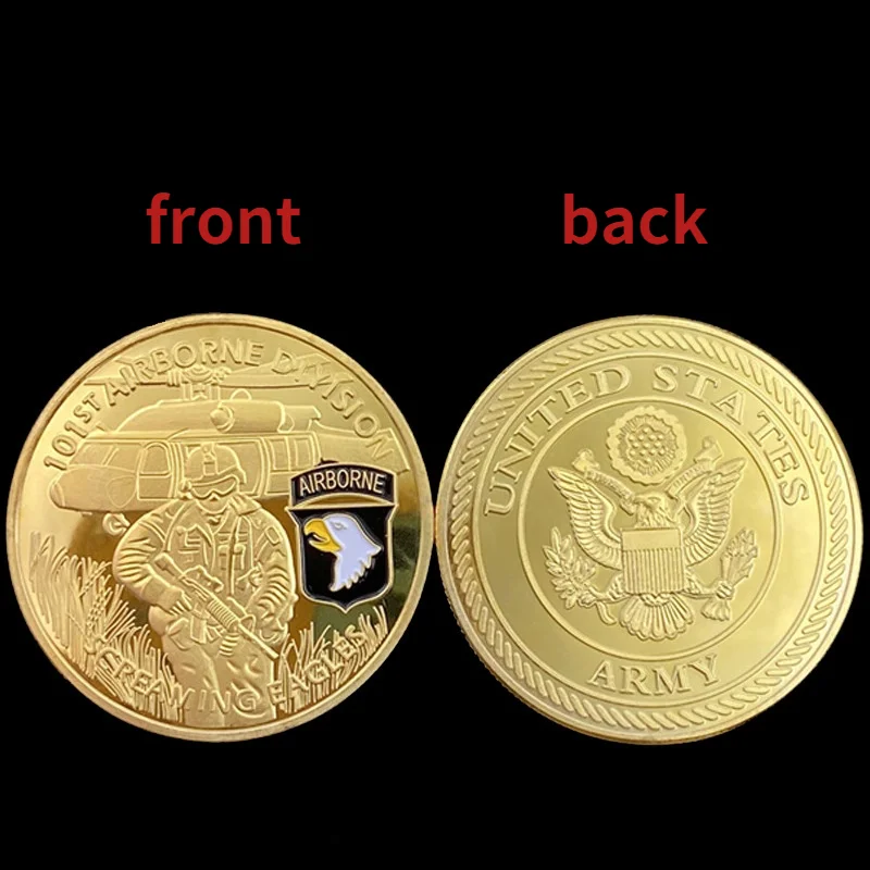 

US Air Force Commemorative Coin Gold Plated Challenge Coin Gold Plated Collection Coin Gold Coins