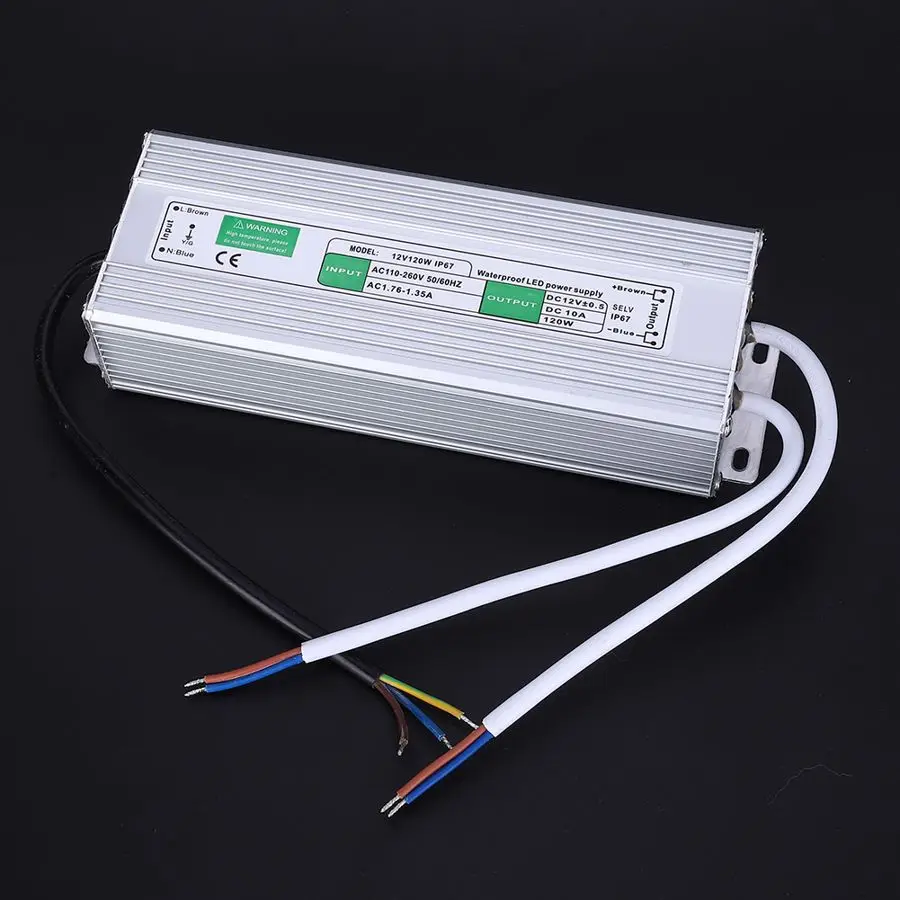 12V 120W Питание адаптер трансформатор электрические трансформаторы светодиодный