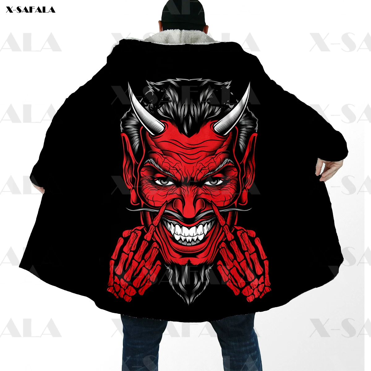 Толстовка с капюшоном Death Dragon длинная спортивная верхняя одежда одеяло плащ