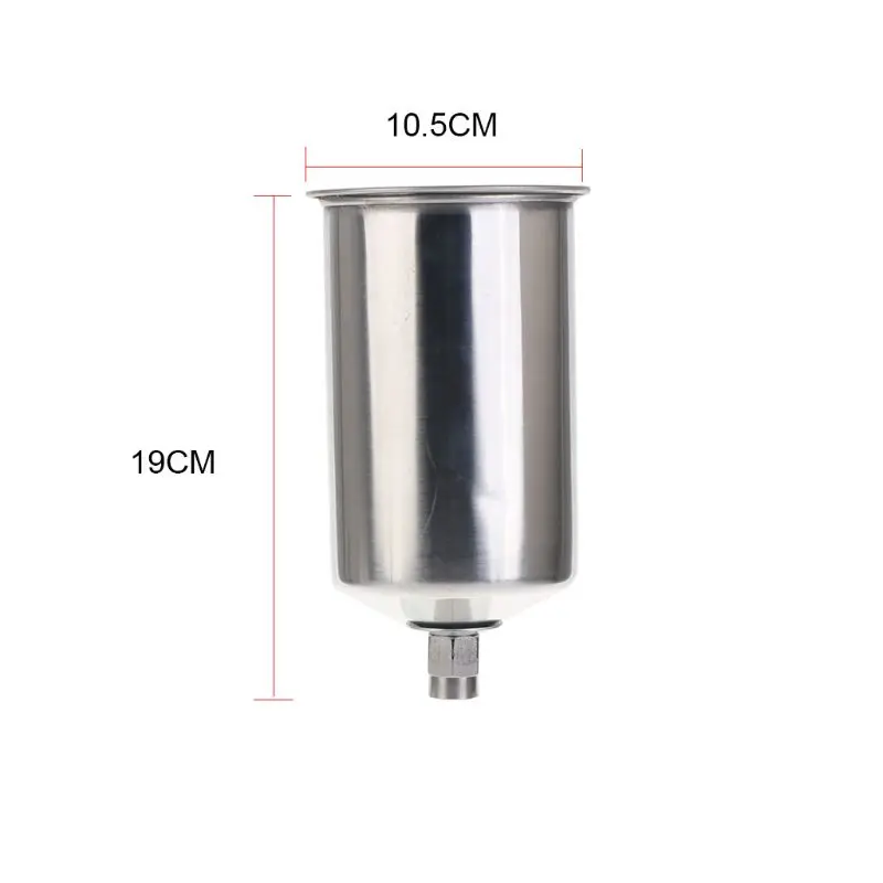 1000ml Metal Paint Cup Pot Spray Gun Sprayer Fast Mover Threaded Connector Jet Accessories Multifunction | Инструменты