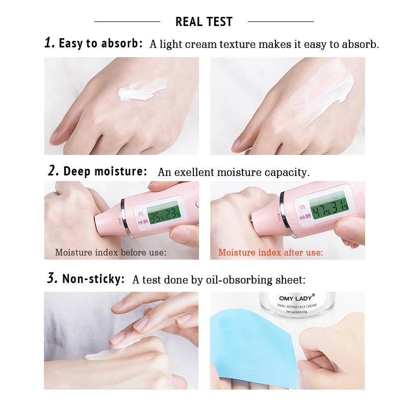 Улитка восстанавливающий крем для лица отбеливающая эссенция глубокое питание